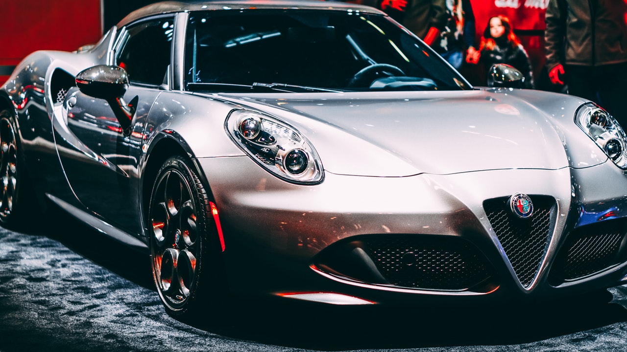 gleaming lustrous polished