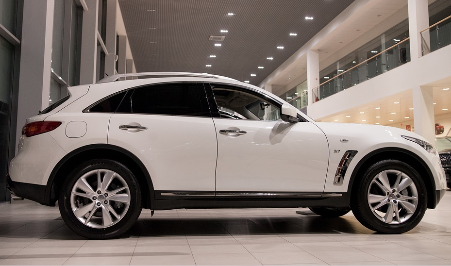 white SUV
